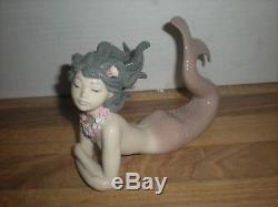 LLADRO Mermaid fantasy Porcelain 1414 Figurine