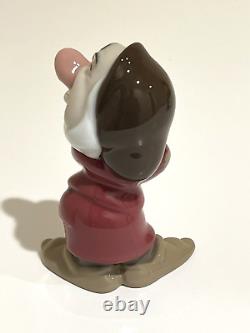 LLADRO NAO, GRUMPY, #1814, Disney's Snow White and The Seven Dwarfs figurine