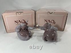 LLADRO/NAO Orangutan Figures YOU ARE SO KIND & FOR YOU MY LOVE WithBoxes