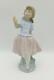 LLADRO / NAO SURPRISED GIRL Model 323 Retired Excellent