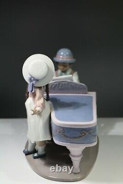 LLADRO PORCELAIN SPAIN JAZZ BAND PIANO PLAYER DUO FIGURE No5930 AC2