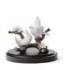 LLADRO Porcelain DOVES ON A CHERRY TREE (01008422)