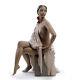 LLADRO Porcelain Gres Finish NUDE WITH SHAWL (01012536)