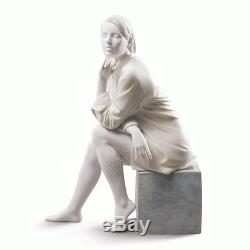 LLADRO Porcelain IN MY THOUGHTS 01009243 Size 37x17 cm Height 14½