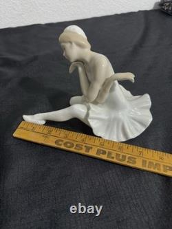 LLADRO Retired Death of A Swan Ballet Slippery VTG 1977 Porcelain Figurine
