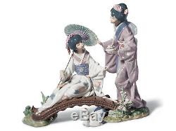 LLADRO'Springtime in Japan' porcelain figurine ITEM 1445 (1983) BNIB