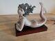 LLADRO mermaid figurine FANTASY #1414 reclining mermaid with stand, no box