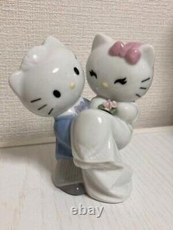 LLadro Hello Kitty Gets Married Figure NAO Dear Daniel Porcelain No Box