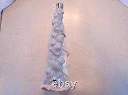 LLadro NAO Shy Girl #01311 Lamp Base 1997 Porcelain Figurine Handmade in Spain