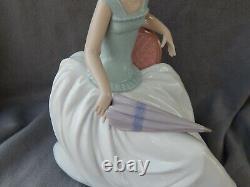 LLadro Nao Rainy Afternoon Statue Figure With Umbrella