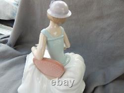 LLadro Nao Rainy Afternoon Statue Figure With Umbrella