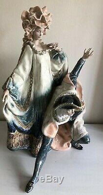 LLadro Venetian Carnival. 1816. Limited edition. Huge piece. 22.5'' tall