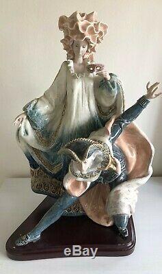 LLadro Venetian Carnival. 1816. Limited edition. Huge piece. 22.5'' tall