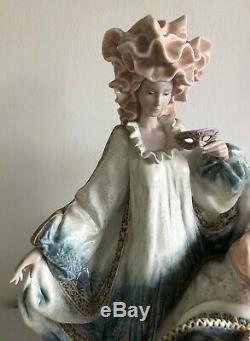 LLadro Venetian Carnival. 1816. Limited edition. Huge piece. 22.5'' tall