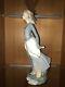Large 14 Lladro' Sea-breeze' Figurine Tall Lady. Retired And Rare