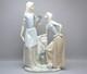 Large Lladro Nao Figurine Woman at Water Fountain H-40cm