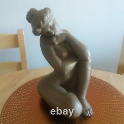Large Lladro Nao Gres Figure'MELANCHOLLY MOMENTS' byCipriano Vicente 1990