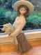 Large Lladro Nao Porcelain Figurine Woman Girl Summer Harvest 39cm