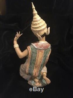 Large Lladro Retired Thai Dancer No Box