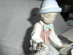 Large Lladro -jazz Drums- Band Figure Model 5929 Young Drummer Boy