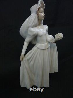 Large Nao By LLadro My Day Bride Wedding Figure 002001193 Nice Gift