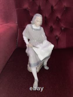 Large Nao Lladro Figurine Christopher Columbus Map Reading 1173 Original Box