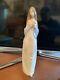 Large Porcelain Figurine Nao Lladro Girl with Flower 34cm