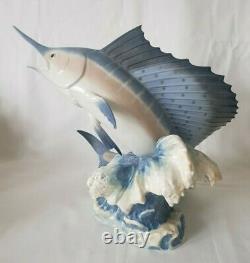 Large Rare Lladro Figurine Majesty of the Seas Fish No. 6796 Retired