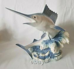 Large Rare Lladro Figurine Majesty of the Seas Fish No. 6796 Retired