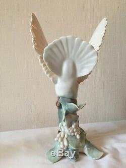 Large lladro figurine Spainish Porcelain Turtle Dove