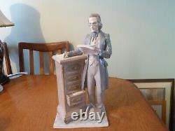 Large lladro figurine lawyer attorney 5213