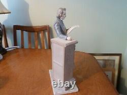 Large lladro figurine lawyer attorney 5213