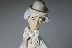 Lladro 1027 Clown with Concertina AA