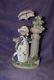 Lladro #5284 Glorious Spring Figurine Girl with Flowers Parasol Retired