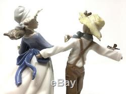 Lladro 5385 SCARECROW AND THE LADY Gloss Figurine Excellent Condition
