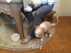 Lladro 5396 The Puppet Painter Pinocchio & Geppetto (retired In 2005)