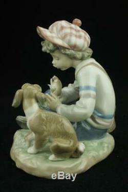 Lladro #5450 I Hope She Does with Original Box First Issued 1987 Glazed Finish