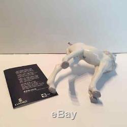 Lladro 5993 Unicorn And Friend Bird Matte Rare Retired Porcelain Figurine