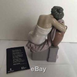 Lladro 6313 Lost In Dreams Rare Retired Porcelain Figurine Greek Style