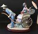 Lladro A Rickshaw Ride. 1383. With Stand