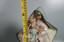 Lladro Adoring Mother Madonna Child Mary Jesus Nativity Bisque Figurine 2235