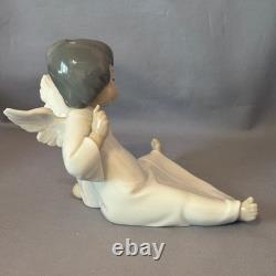 Lladro Angel Wondering Nao Daisa Spain Porcelain Figurine Sculpture Box 04962