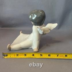 Lladro Angel Wondering Nao Daisa Spain Porcelain Figurine Sculpture Box 04962