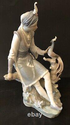 Lladro Arabian Knight. Hindu Prince. 1310. Large piece, very rare