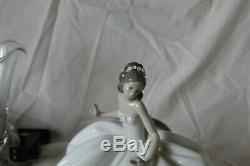 Lladro At The Ball Woman Figurine excellent condition