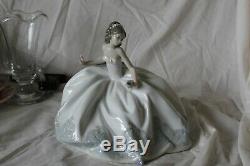 Lladro At The Ball Woman Figurine excellent condition