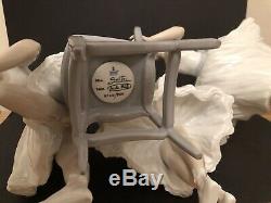 Lladro Backstage Ballet. 8476. Ballerina trio. Limited Edition. Artist signed