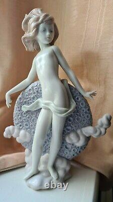 Lladro Blue Moon figurine hand glazed RARE damage free porcelain