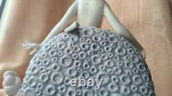 Lladro Blue Moon figurine hand glazed RARE damage free porcelain