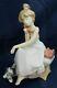 Lladro CHIT CHAT girl on the phone with her dog Model 5466 RRP £275